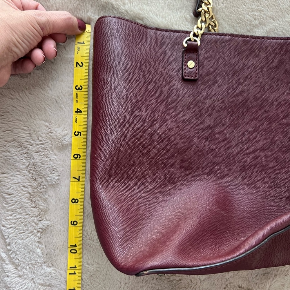 Michael Kors burgundy large bag - Picture 9 of 9